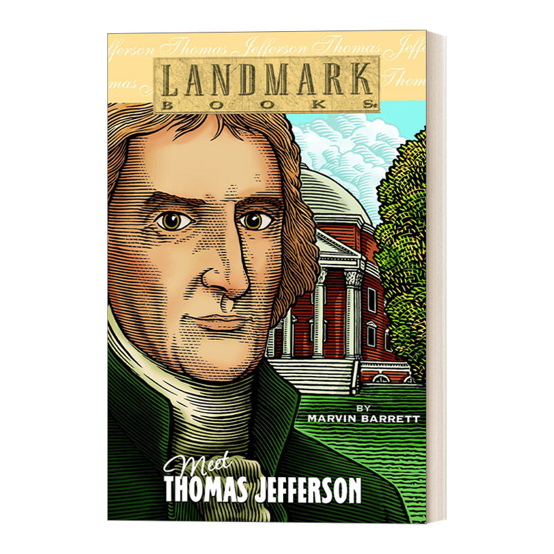 jefferson landmark books 见见托马斯·杰斐逊 里程碑系列 英文版