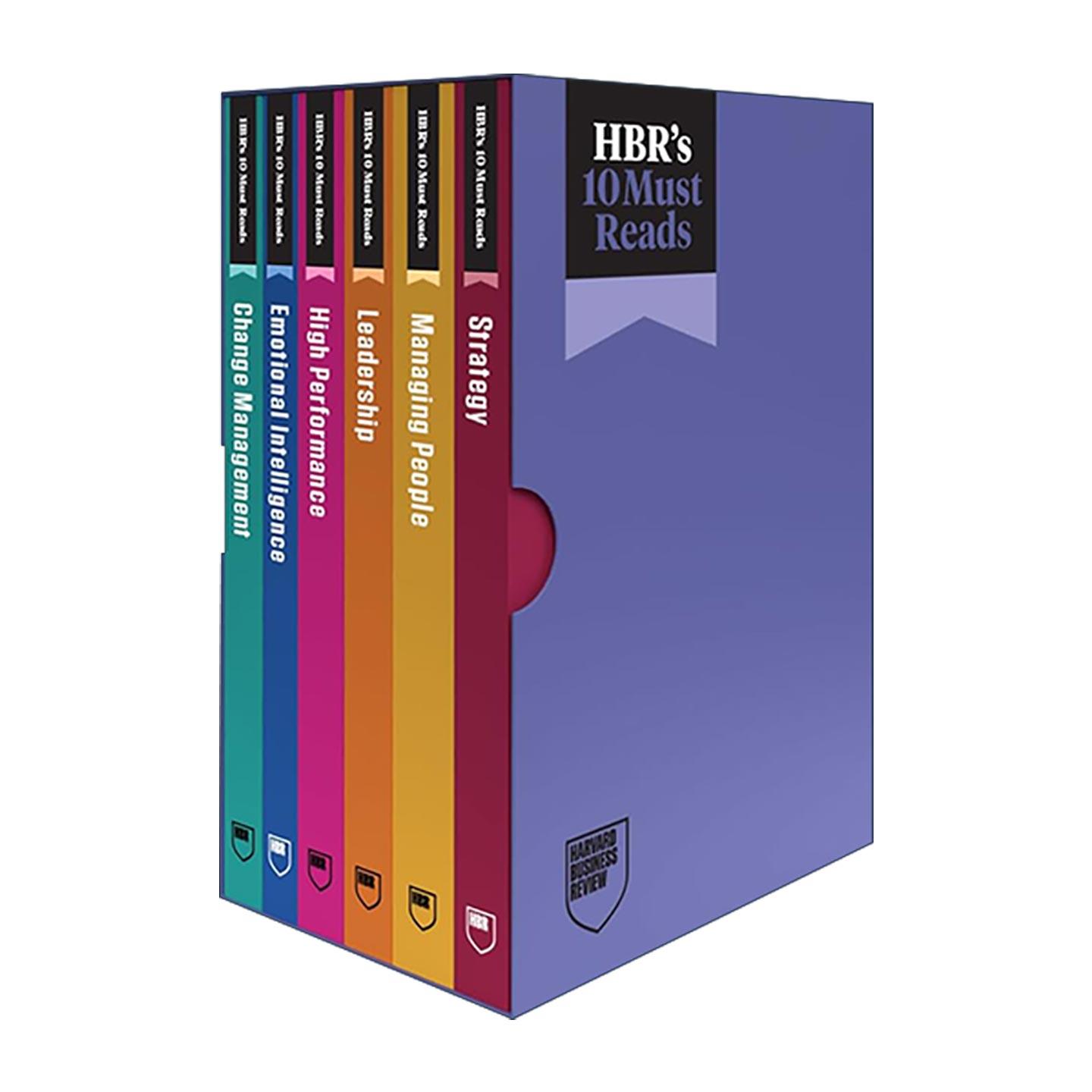 英文原版 HBR's 10 Must Reads Boxed Set 哈佛商业评论管理 6册盒装套装 更新扩充版 人员管理 战略 高绩效 变革管理 情商