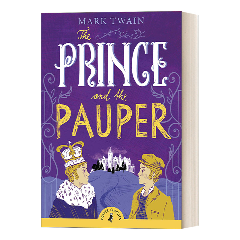 英文原版 the prince and the pauper 王子与贫儿 puffin儿童经典系列