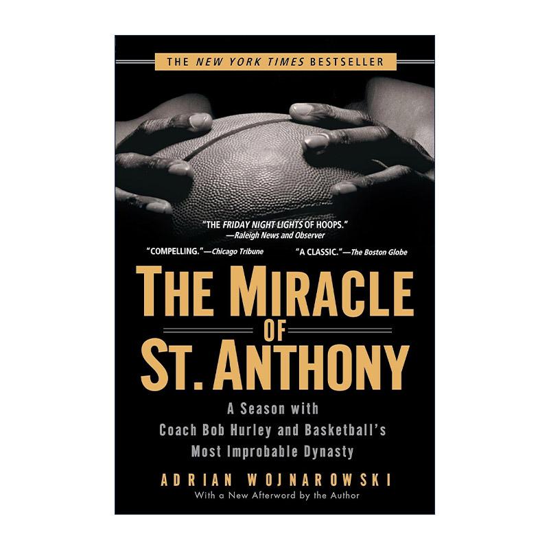 英文原版 The Miracle of St. Anthony 圣安东尼的奇迹 赛季教练鲍博·赫利与篮球不可思议的王朝 传记 沃伊纳罗夫斯基 英文版