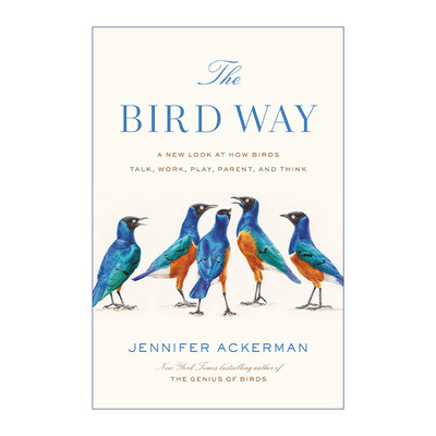 英文原版 The Bird Way 鸟类的行为 鸟类交流 觅食 嬉戏 育儿以及思考模式新探 自然科普 Jennifer Ackerman 精装 英文版进口书籍