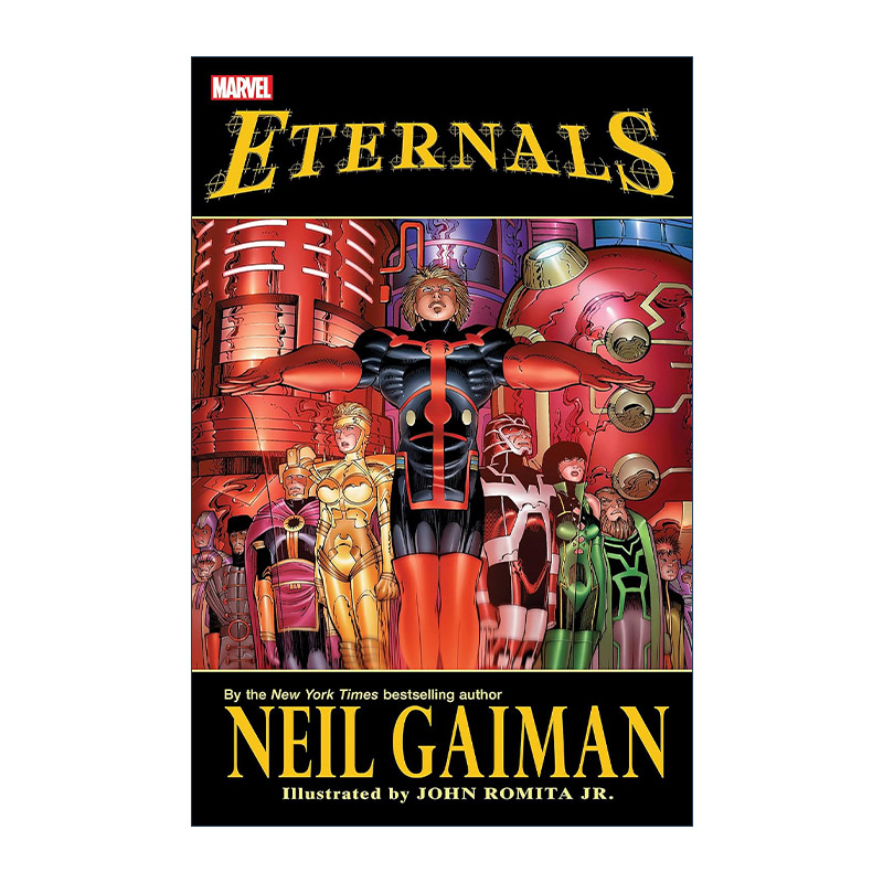 英文原版 Eternals By Neil Gaiman New Printing 永恒族 新印版 漫威漫画 Neil Gaiman尼尔·盖曼 英文版 进口英语原版书籍
