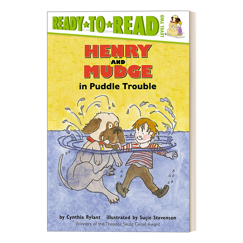 英文原版 Henry and Mudge in Puddle Trouble 亨利和玛吉和美好的一天 汪琣珽第二阶段书单 英文版 进口英语原版书籍