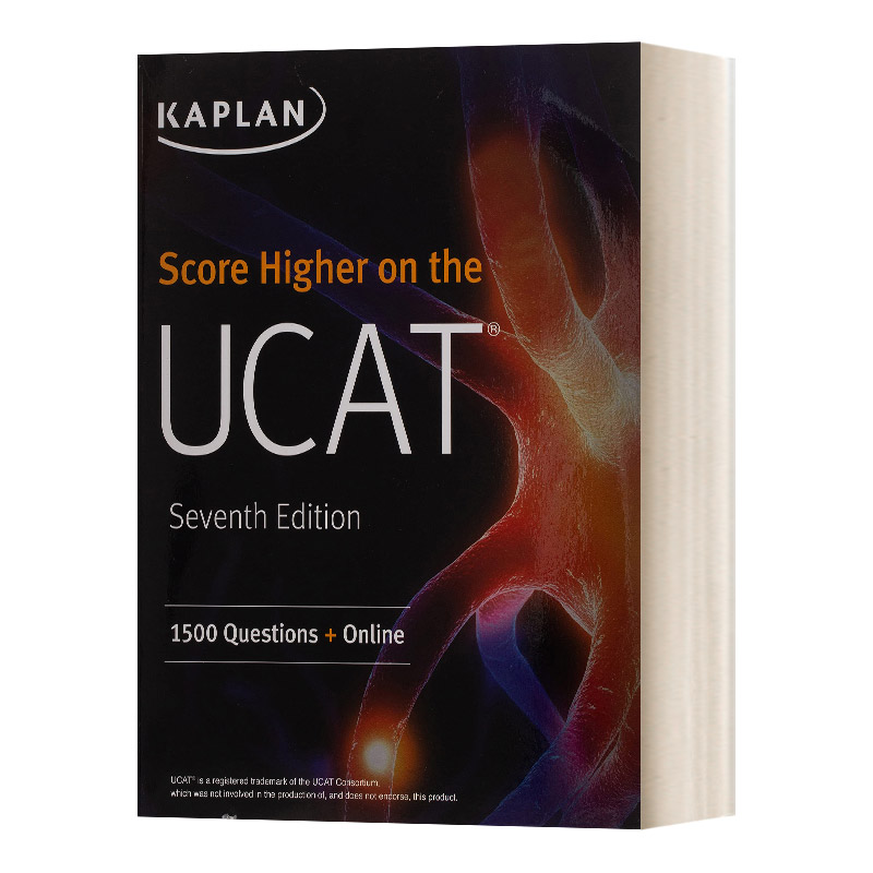 英文原版 Score Higher on the UCAT 英国临床能力测试高分指南 1500题+线上练习 英文版 进口英语原版书籍