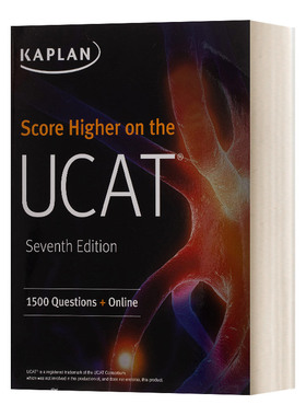 英文原版 Score Higher on the UCAT 英国临床能力测试高分指南 1500题+线上练习 英文版 进口英语原版书籍