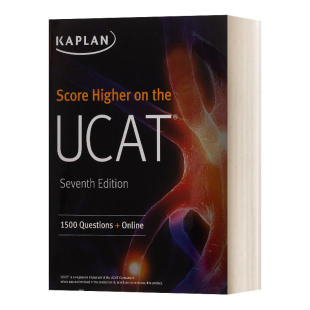 英文版 书籍 英国临床能力测试高分指南 1500题 UCAT Higher the 进口英语原版 英文原版 线上练习 Score