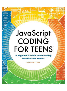英文原版 JavaScript Coding for Teens 青少年JavaScript编程 英文版 进口英语原版书籍