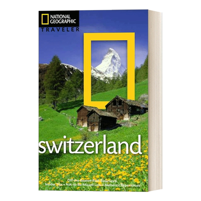 英文原版 National Geographic Traveler Switzerland 国家地理旅行指南 瑞士 英文版 进口英语原版书籍
