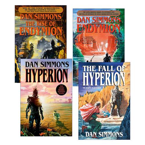 英文原版 Hyperion Cantos 海伯利安四部曲系列4册 丹 西蒙斯 英文版 进口英语原版书籍