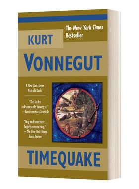 英文原版小说 Timequake 时震 Kurt Vonnegut库尔特·冯内古特 英文版 进口英语原版书籍
