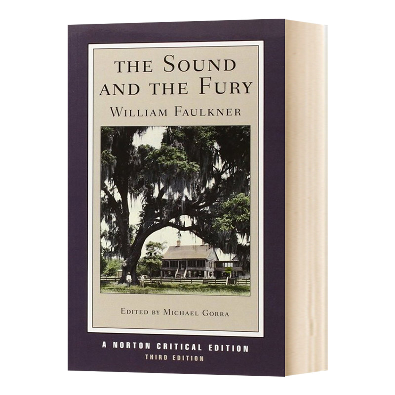喧嚣与躁动 诺顿文学解读系列 英文原版 the sound and the fury 英文