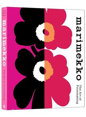 英文原版 Marimekko The Art of Printmaking 玛莉美歌70周年官方纪念册 印花艺术 时尚潮流服装设计画册精装 进口英语原版书籍