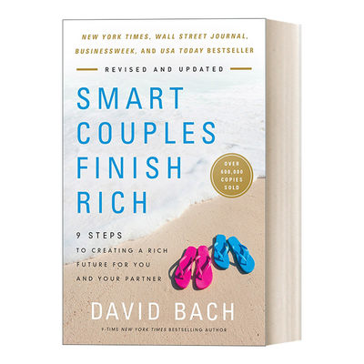 英文原版 Smart Couples Finish Rich Revised and Updated富贵成双修订更新版为你和你的伴侣创造富有未来的九大步骤 David Bach
