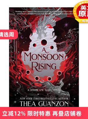 英文原版 A Monsoon Rising 飓风之战2 奇幻浪漫小说 英文版 进口英语原版书籍