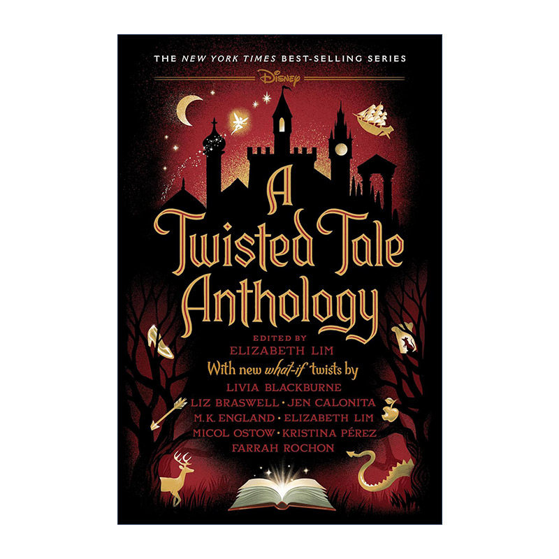 英文原版 A Twisted Tale Anthology 迪士尼反转故事系列选集 精装 Elizabeth Lim 英文版 进口英语原版书籍