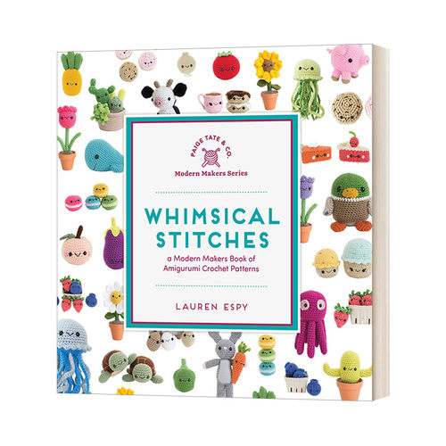 英文原版 Whimsical Stitches 异想天开的针法 精装 英文版 进口英语原版书籍