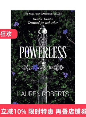 英文原版 Powerless 无力 精装 黑暗奇幻小说 Lauren Roberts 英文版 进口英语原版书籍