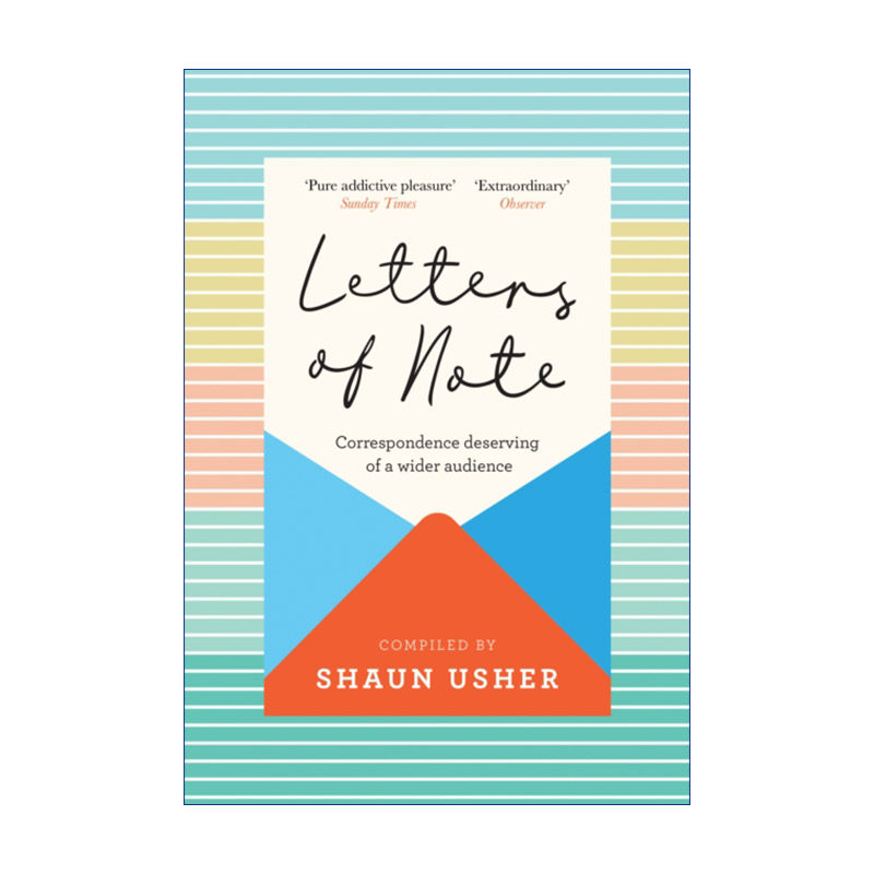 英文原版 Letters of Note 见信如晤 值得更多人看的书信集 精装 英文版 进口英语原版书籍