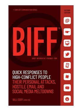英文原版 BIFF 快速回应高冲突人格的人 沟通交际指南 别等到被欺负了才懂这些事作者Bill Eddy 英文版 进口英语原版书籍