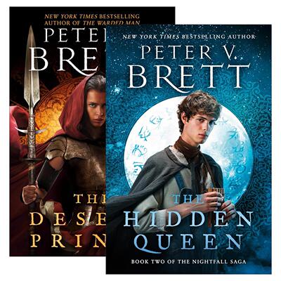 英文原版 The Nightfall Saga 夜幕传奇系列2册 奇幻小说 魔印人系列作者Peter V. Brett 英文版 进口英语原版书籍