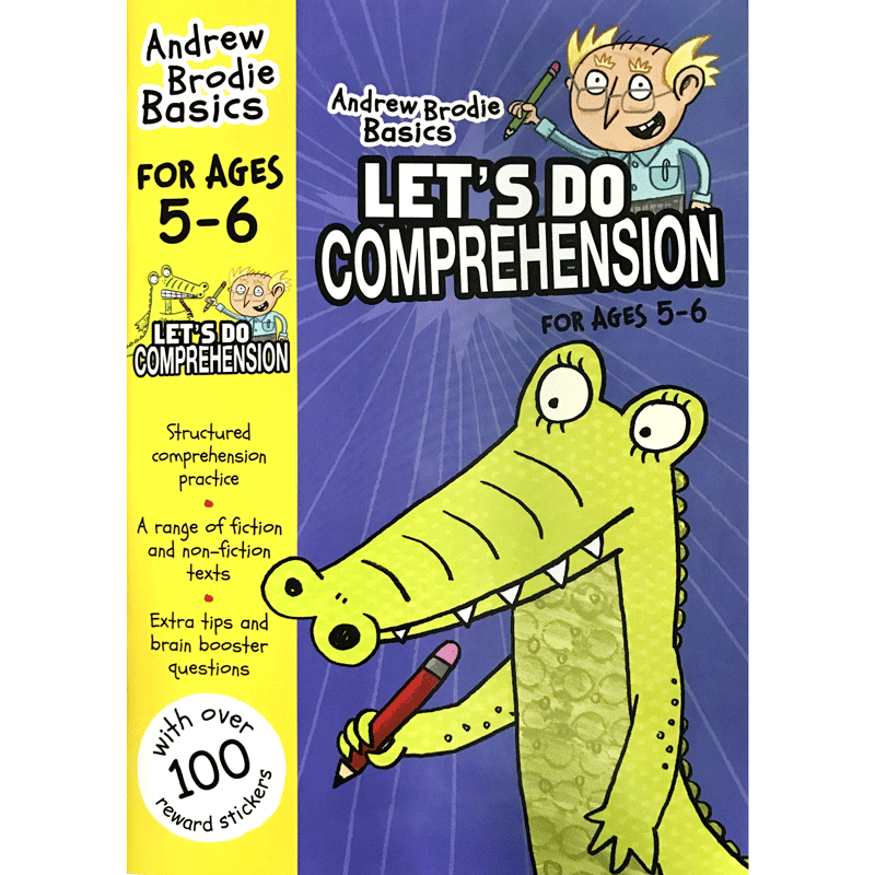小学阅读理解练习册5-6岁 英文原版小学教材 lets do comprehension