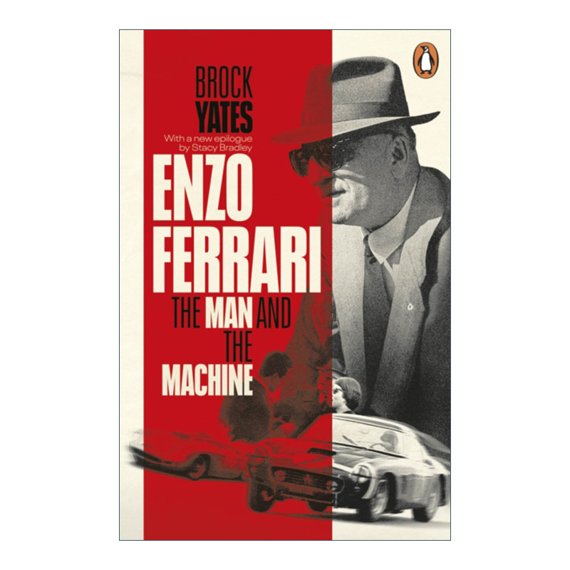 英文原版 Enzo Ferrari 恩佐?法拉利传 布洛克-耶茨 英文版 进口英语原版书籍