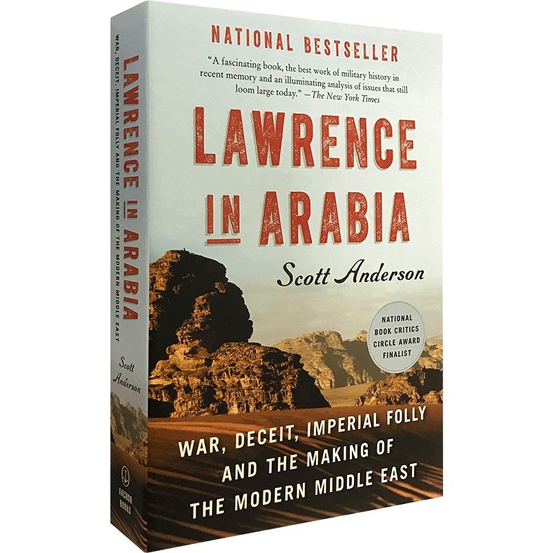 阿拉伯的劳伦斯 Lawrence in Arabia英文原版中东历史书英文版进口书籍-封面