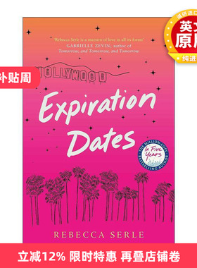 英文原版 Expiration Dates 有效期 北美晋江浪漫爱情小说 Rebecca Serle 英文版 进口英语原版书籍