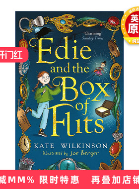 英文原版 Edie and the Box of Flits 伊迪与盒子里的小飞虫 Edie and the Flits 1 英文版 进口英语原版书籍