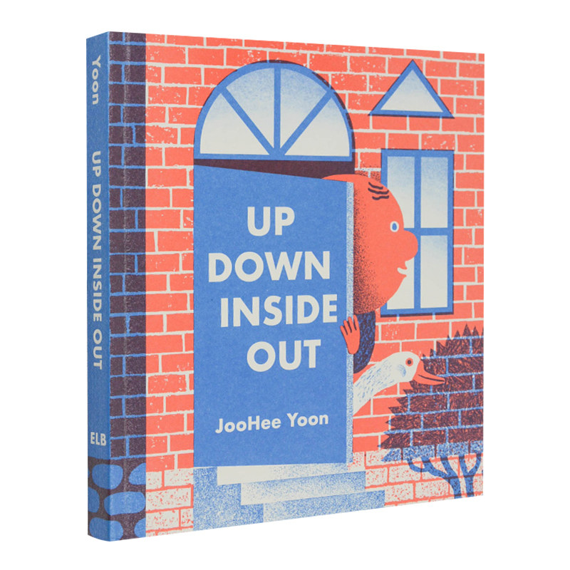 Up Down Inside Out 警世格言 谚语趣味解读 韩国插画家尹朱熙 儿童精装互动绘本 英文版进口原版英语书籍儿童全英语书