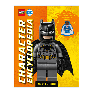 英文原版 LEGO? DC Character Encyclopedia New Edition 乐高DC角色百科全书 新版 带乐高人仔 精装 英文版 进口英语原版书籍
