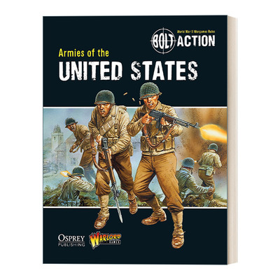 英文原版 Bolt Action Armies of the United States 桌面战争兵棋 美国军队 英文版 进口英语原版书籍
