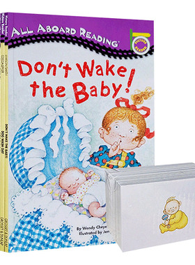 All Aboard Reading 11册 汪培珽第一阶段 Penguin Group 系列课本 英文原版分级阅读绘本 儿童启蒙初级读物 进口英语书 全英文版