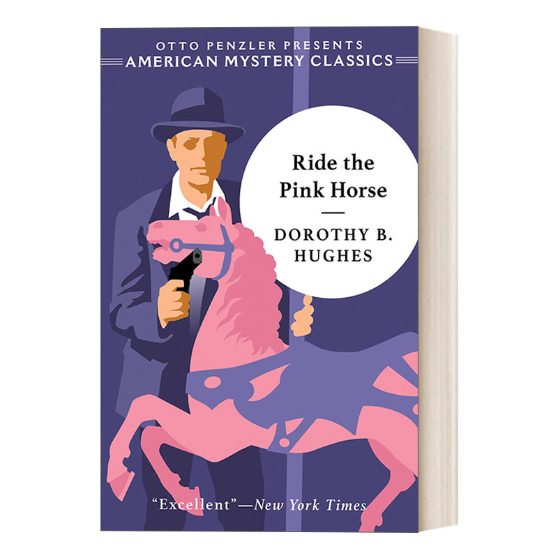 英文原版小说 Ride the Pink Horse 血洒胭脂马 美国经典推理小说 英文版 进口英语原版书籍