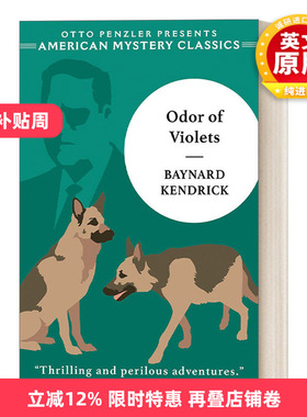 英文原版小说 The Odor of Violets 紫罗兰的气味 邓肯·麦克伦之谜 Norton美国经典推理小说 英文版 进口英语原版书籍