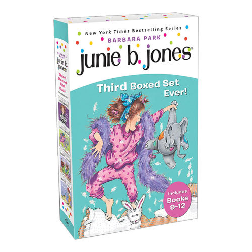英文原版 Junie B Jones Third Boxed Set Ever 9-12 朱尼琼斯9-12册盒装 第三套 英文版 进口英语原版书籍儿童全英语书