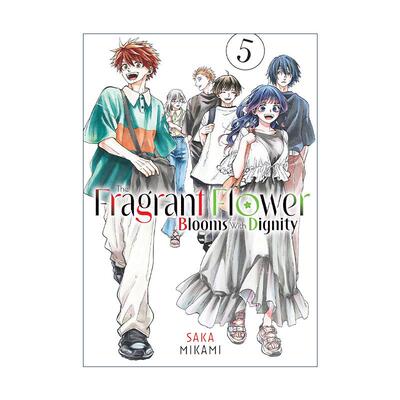 英文原版 The Fragrant Flower Blooms With Dignity 05 薰香花朵凛然綻放 花薰凛然 卷五 同名动漫漫画 三香见サカ 英文版