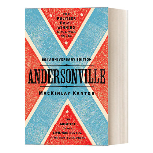 英文原版小说 Andersonville 安德森维尔 战争历史小说 1956普利策奖 MacKinlay Kantor 英文版 进口英语原版书籍