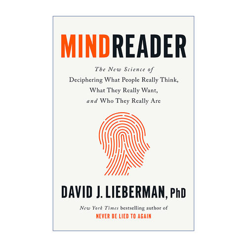 英文原版 Mindreader 读心者 解读人们真正所想及所愿 David J. Lieberman 精装 英文版 进口英语原版书籍