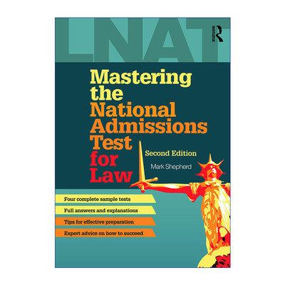 英文原版 Mastering the National Admissions Test for Law 英国法学院统考指南 第2版 英文版 进口英语原版书籍
