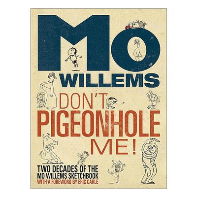 英文原版 Don't Pigeonhole Me 不要把我归类 莫·威廉斯速写本 灵感源泉收集册 精装插画艺术图册 英文版 进口英语原版书籍