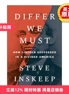 英文原版 Differ We Must 我们须有所不同 林肯传记 美国历史 精装 Steve Inskeep 英文版 进口英语原版书籍