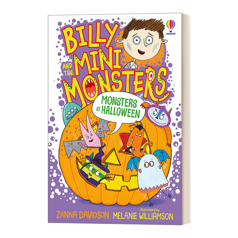 英文原版 Billy and the Mini Monsters Monsters at Halloween 比利和迷你怪兽#9 英文版 进口英语原版书籍