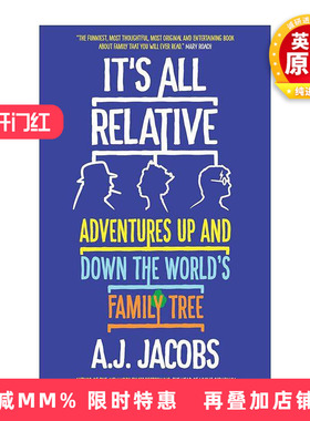 英文原版 It's All Relative 万物的奇妙亲缘 世界家谱的追踪与探索之旅 英文版 进口英语原版书籍