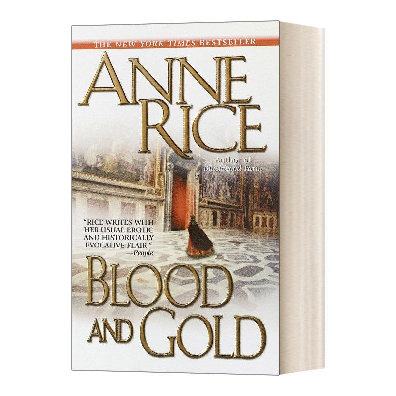 英文原版小说 The Vampire Chronicles 8 Blood and Gold 吸血鬼编年史8 英文版 进口英语原版书籍