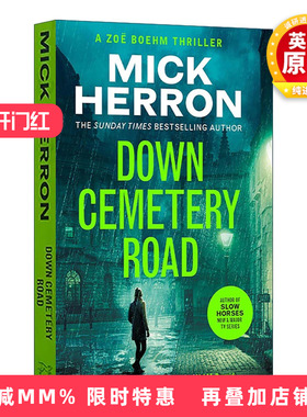 英文原版 Down Cemetery Road 墓园路尽头 惊悚悬疑推理小说 佐伊博姆惊悚系列1 Zoe Boehm Thrillers 流人系列作者米克·赫伦