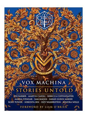 英文原版 Critical Role Vox Machina--Stories Untold 关键角色 机械之声的传奇 奇幻小说 英文版 进口英语原版书籍