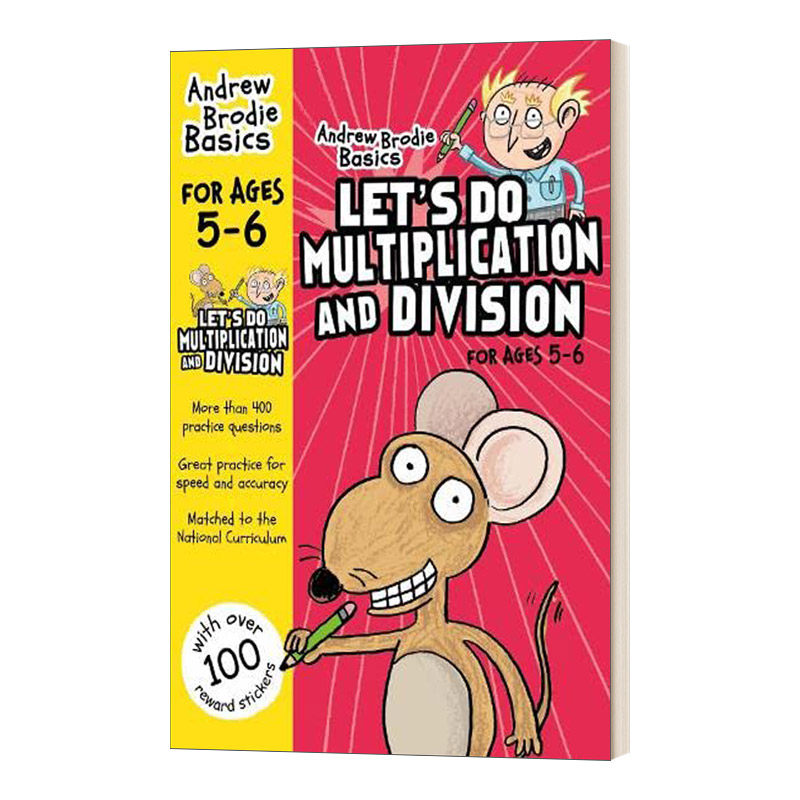 英文原版 Let's do Multiplication and Division 5-6 我们来做乘除法5-6岁 英文版 进口英语原版书籍
