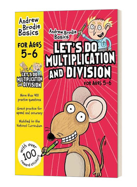 英文原版 Let's do Multiplication and Division 5-6 我们来做乘除法5-6岁 英文版 进口英语原版书籍