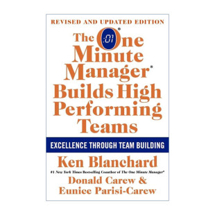Minute 进口书 修订版 Teams一分钟经理人 The One 打造高效团队情境领导 Builds Manager 精装 英文原版 High 四种风格 Performing